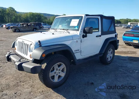 2012 Jeep Wrangler Sport from USA, damaged, VIN 1C4AJWAG1CL193973